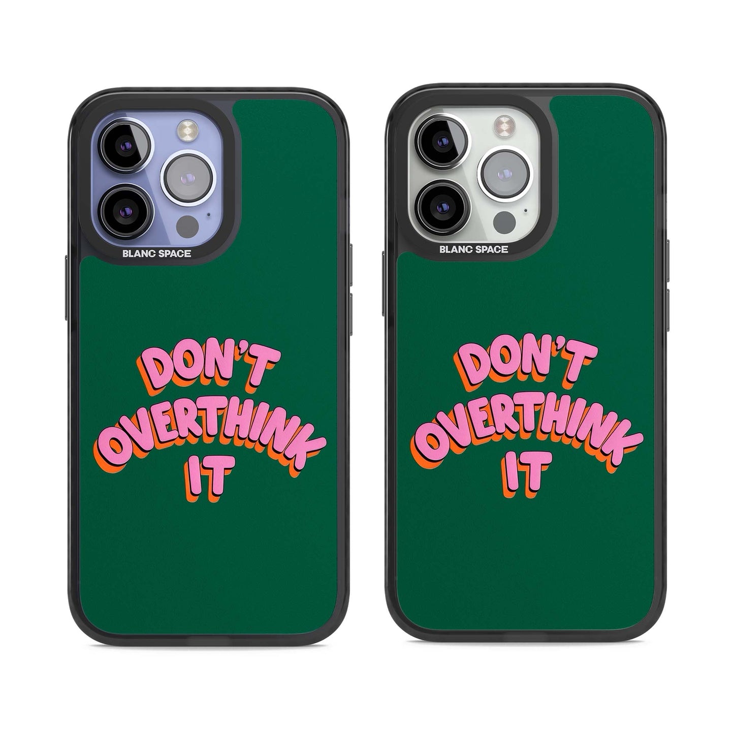 N'y réfléchissez pas trop.