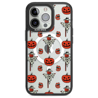 Retro Red Pumpkins & Scarecrows