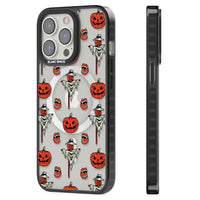 Retro Red Pumpkins & Scarecrows