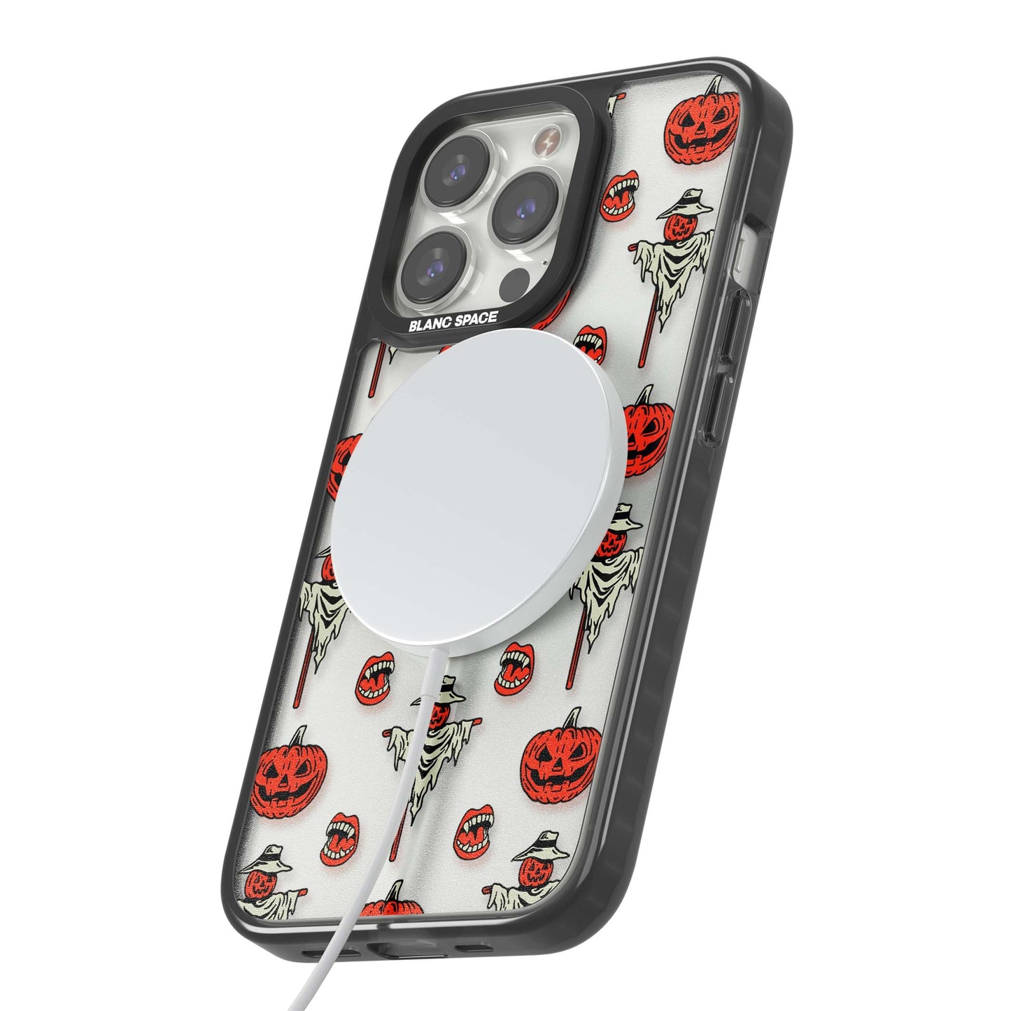 Retro Red Pumpkins & Scarecrows