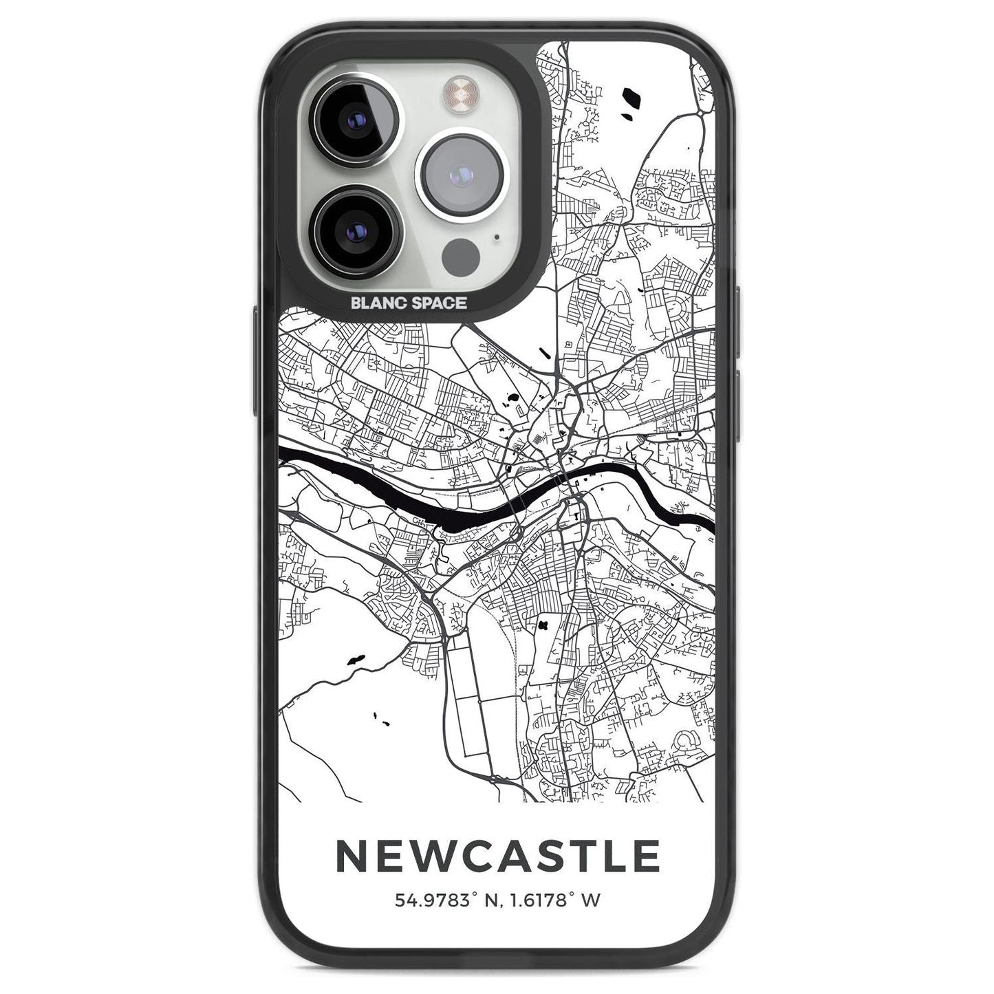 Stadtplan von Newcastle