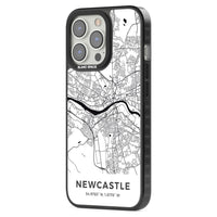 Stadtplan von Newcastle