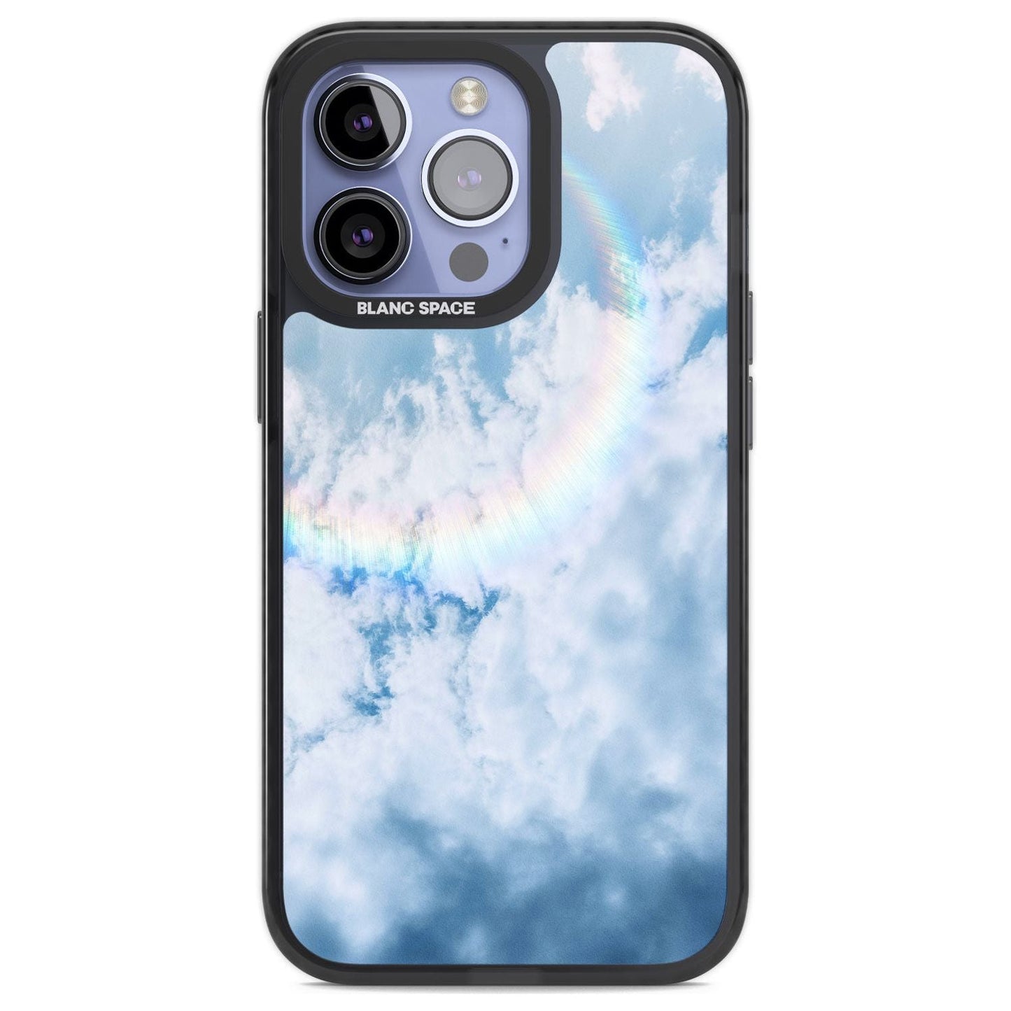 Pastellfarbener Regenbogenhimmel