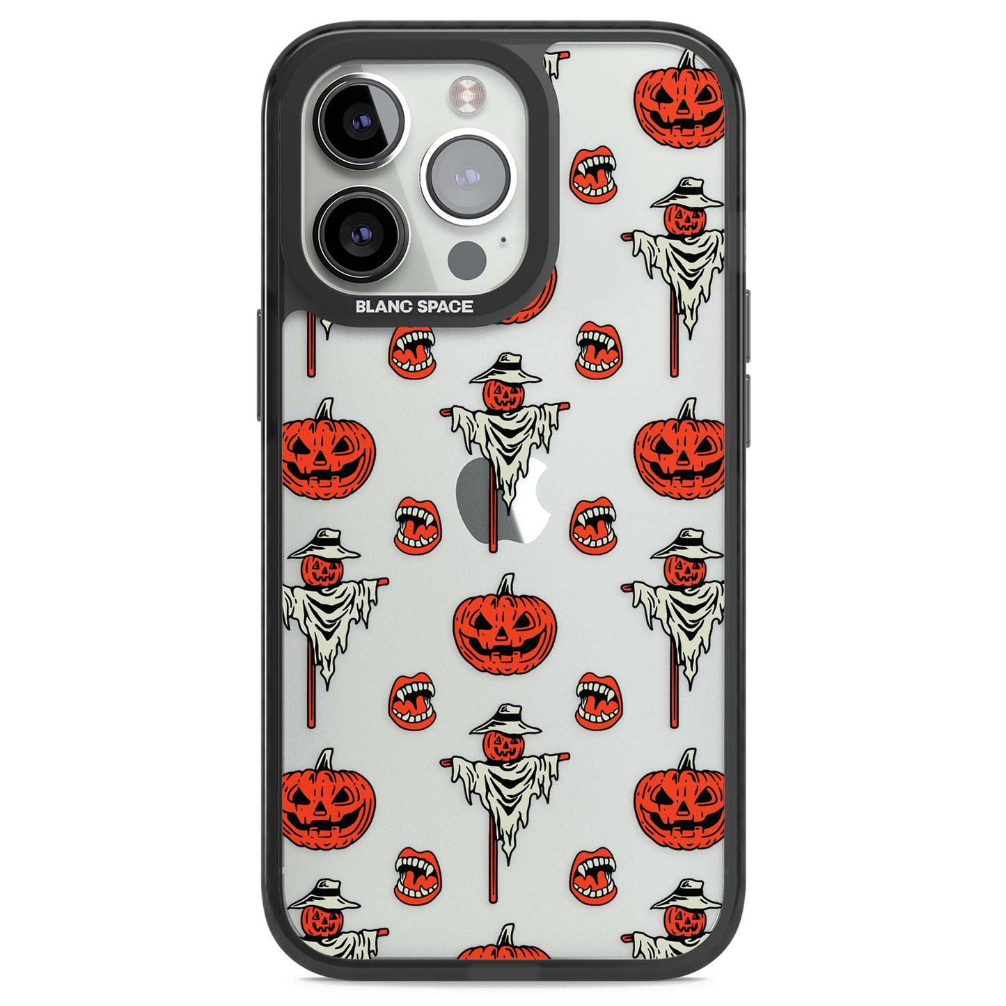 Retro Red Pumpkins & Scarecrows