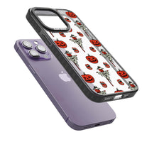 Retro Red Pumpkins & Scarecrows