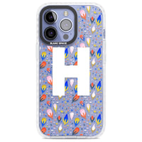 Personalised Abstract Floral Initial