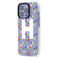 Personalised Abstract Floral Initial