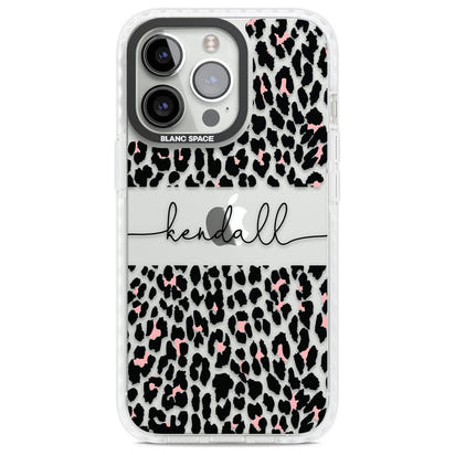 Personalised Cursive Leopard Spots
