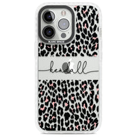 Personalised Cursive Leopard Spots
