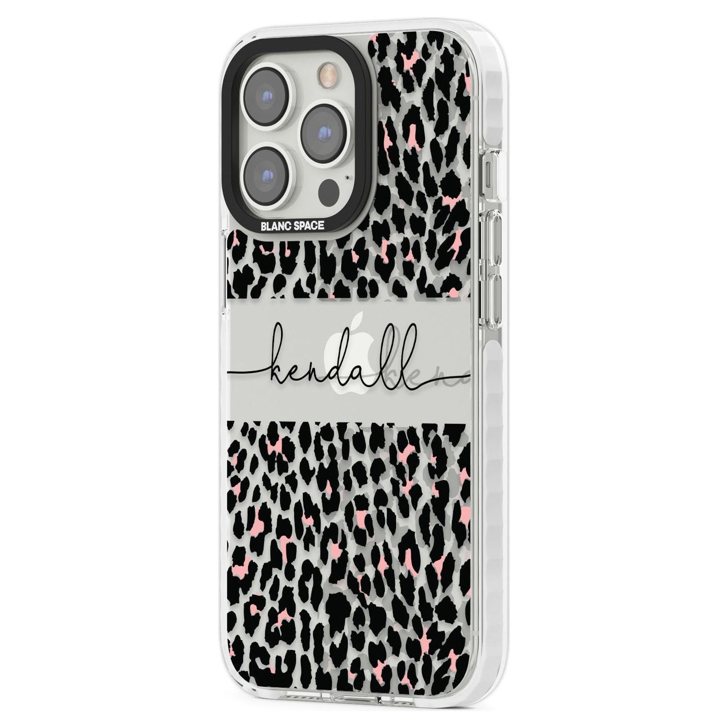 Personalised Cursive Leopard Spots