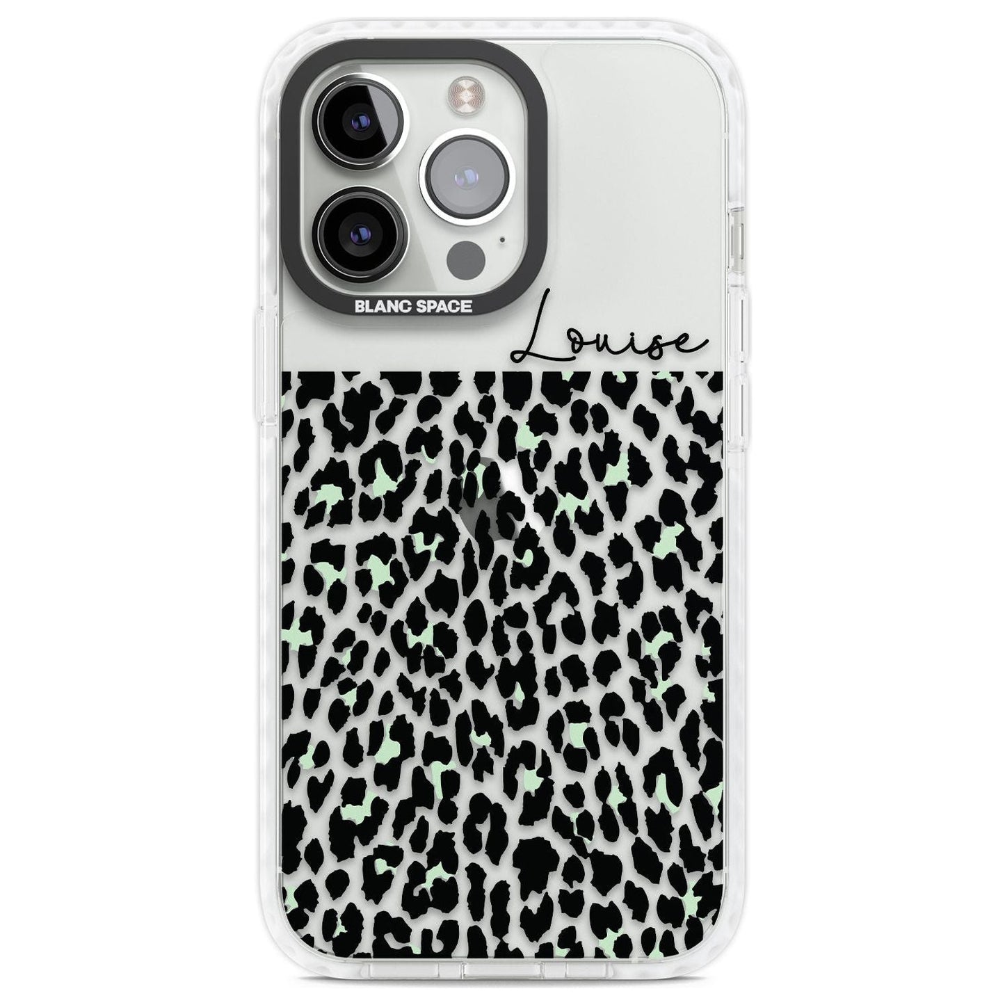 Personalised Seafoam Leopard