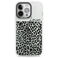 Personalised Seafoam Leopard
