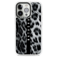 Personalised Snow Leopard Print