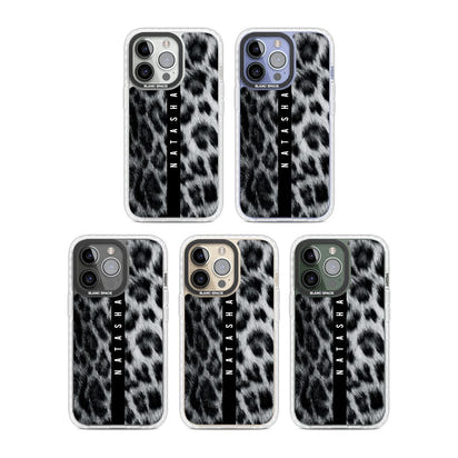 Personalised Snow Leopard Print