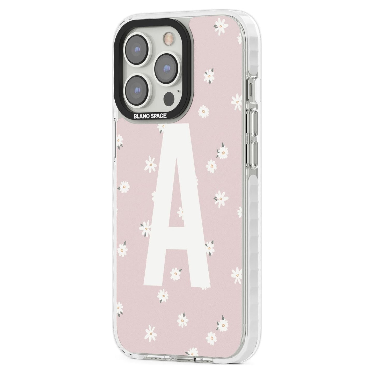 Personalised Pink Daisy Initial