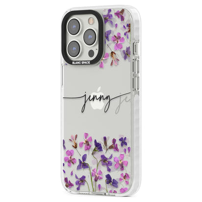 Personalised Purple Violets