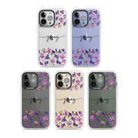 Personalised Purple Violets