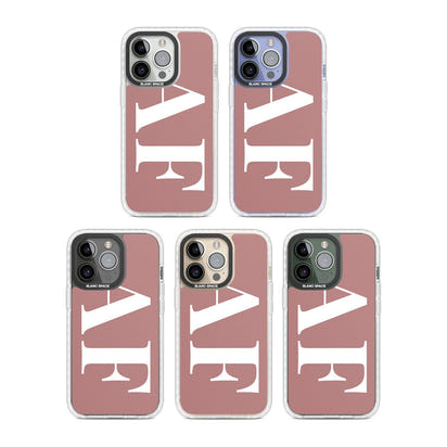 Personalised White & Rose Letters