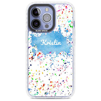 Personalised Rainbow Splatter Name