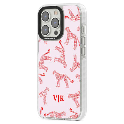 Guépard rouge et rose personnalisé