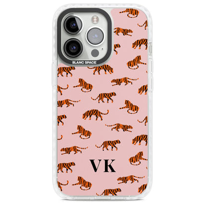 Personalised Pink Safari Tiger Pattern
