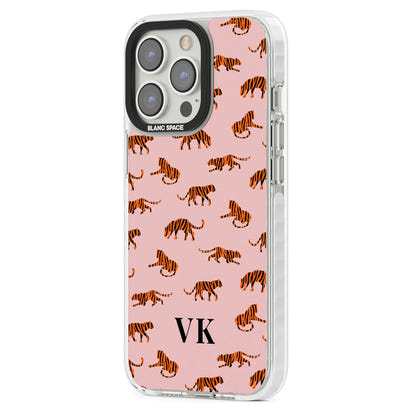 Personalised Pink Safari Tiger Pattern