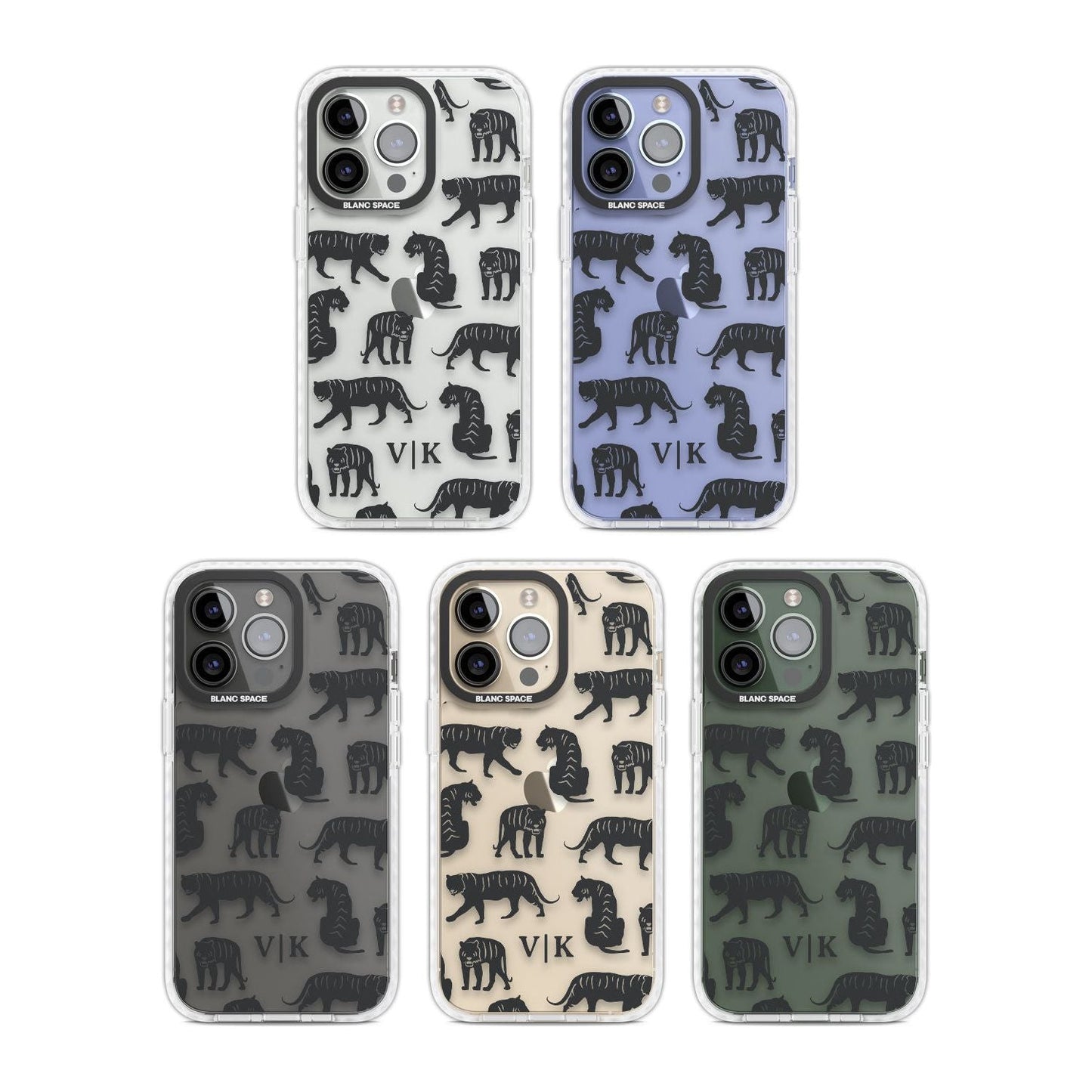 Personalised Tiger Silhouettes
