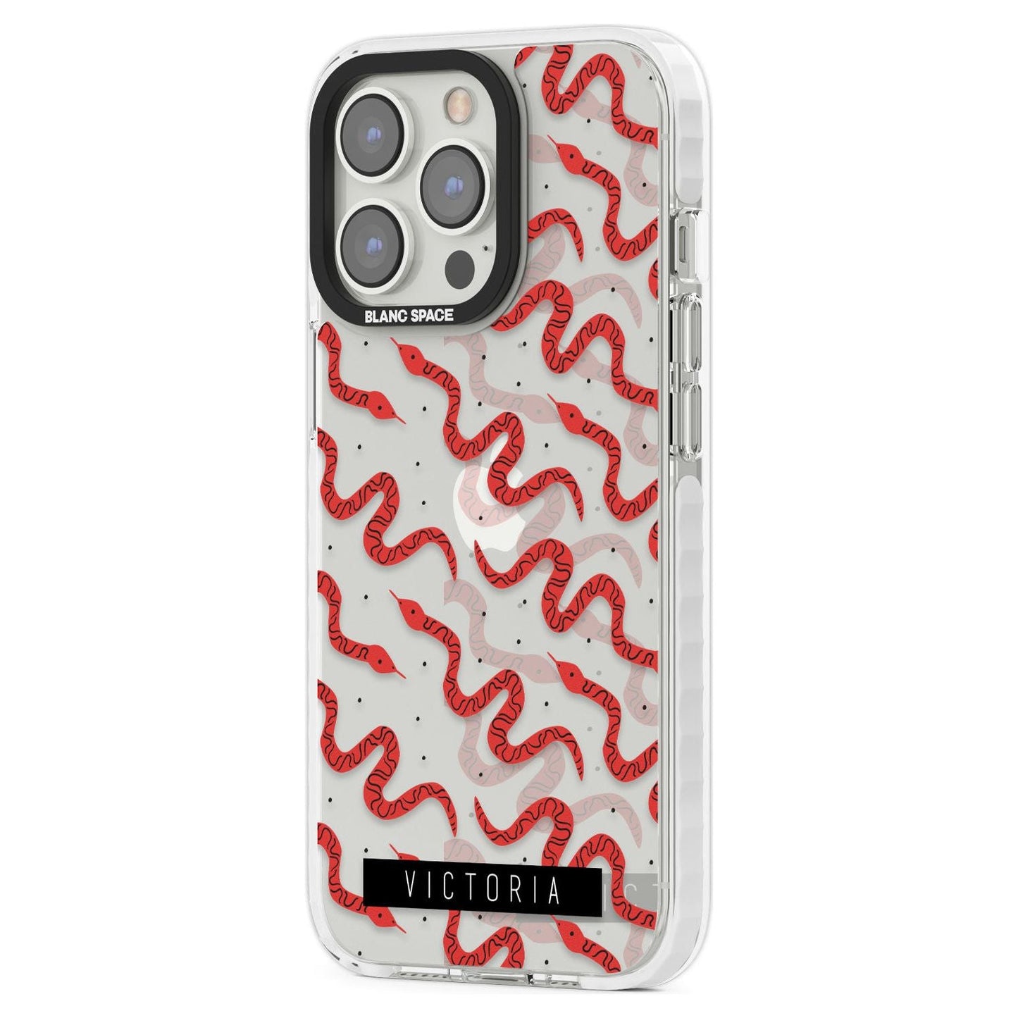 Personalised Red Snake Pattern