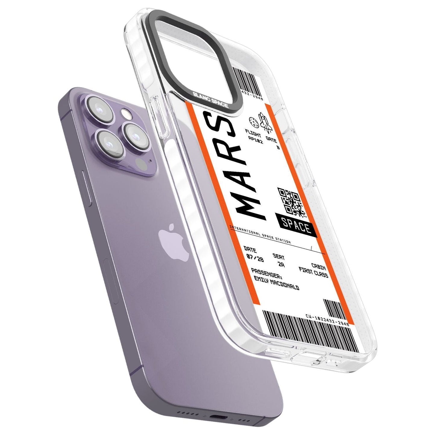 Personalised Mars Travel Ticket