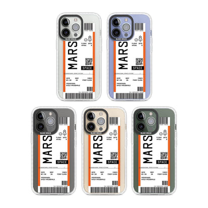 Personalised Mars Travel Ticket