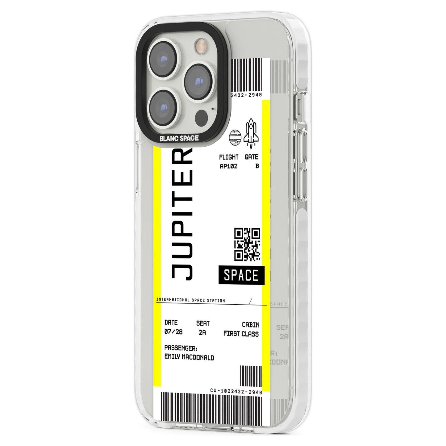 Personalised Jupiter Travel Ticket