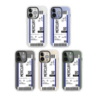 Personalised Mercury Travel Ticket