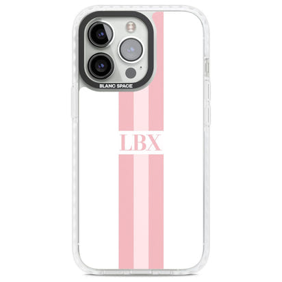 Personalised Minimal Pink Stripe