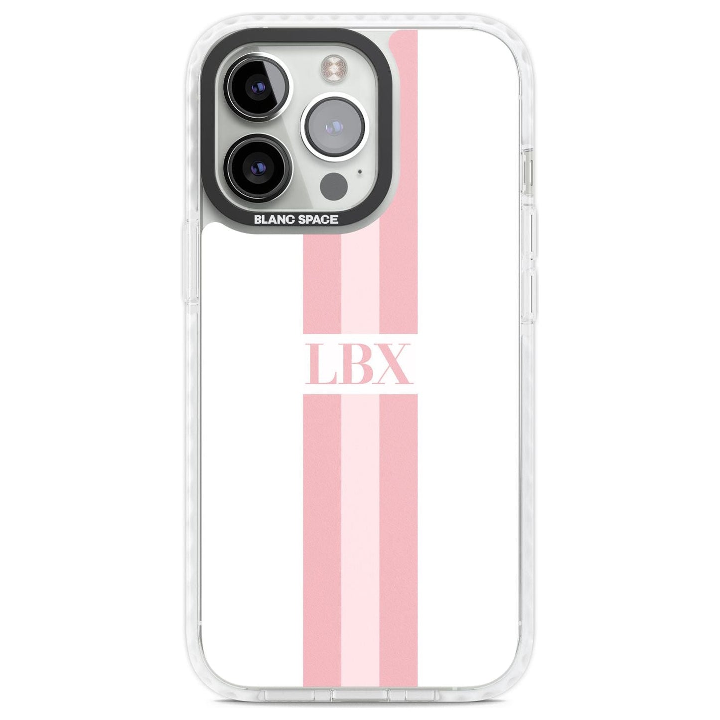 Personalised Minimal Pink Stripe