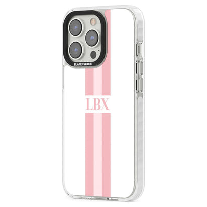 Personalised Minimal Pink Stripe