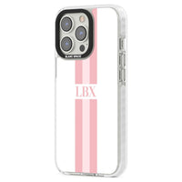 Personalised Minimal Pink Stripe
