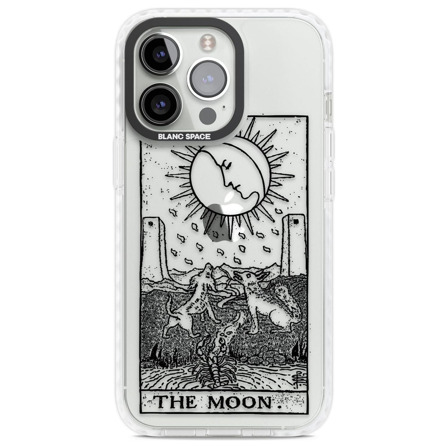 Personalised The Moon Tarot Card (Clear)