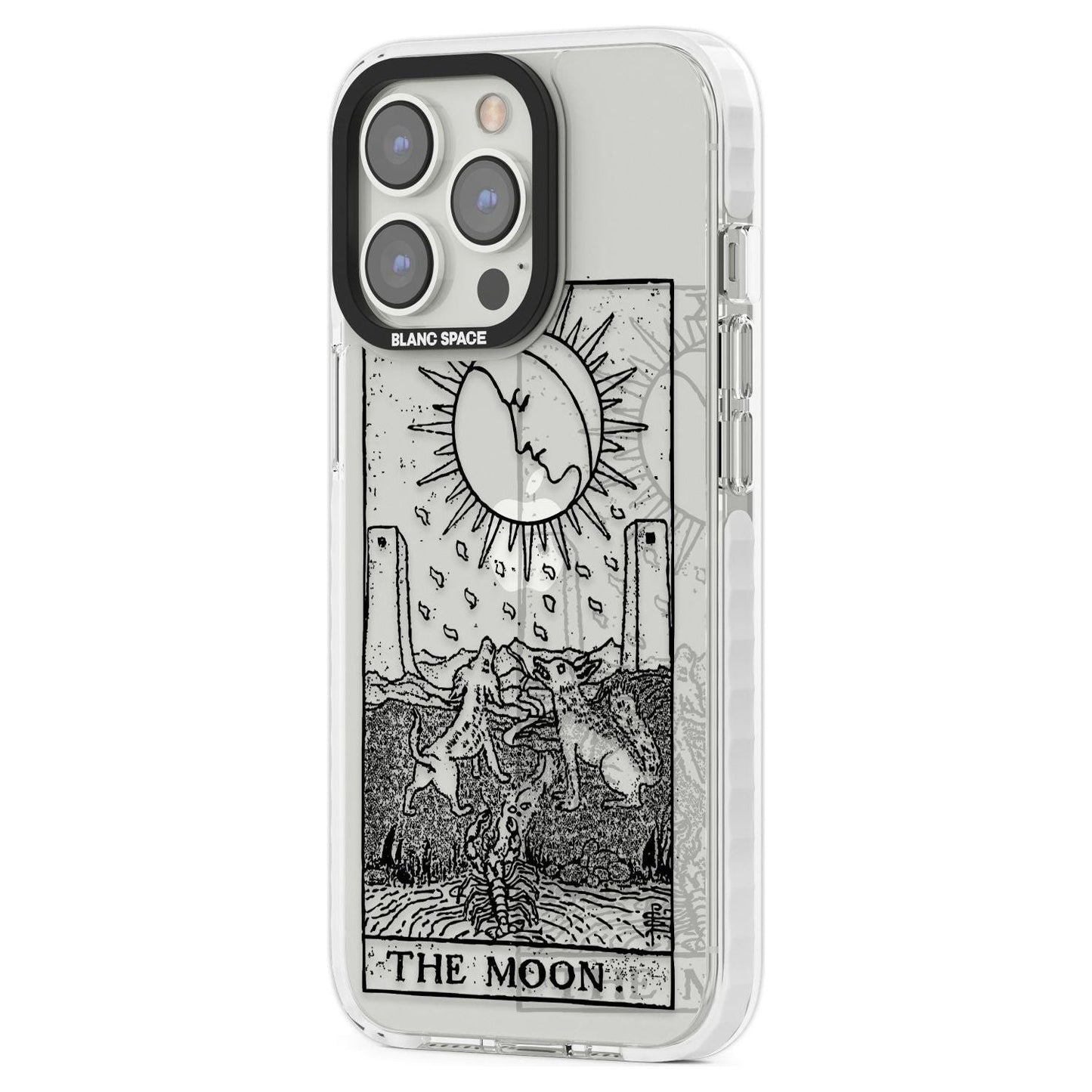 Personalised The Moon Tarot Card (Clear)