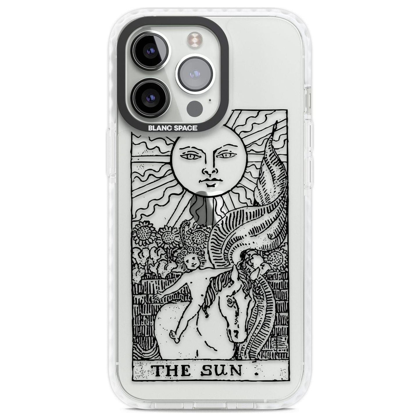 Personalised The Sun Tarot Card (Clear)