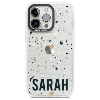 Personalised Terrazzo Blue, Pink, Brown