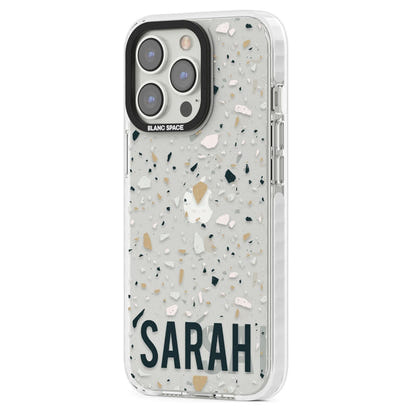 Personalised Terrazzo Blue, Pink, Brown