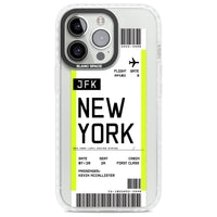 Personalised New York Boarding Pass
