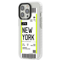 Personalised New York Boarding Pass