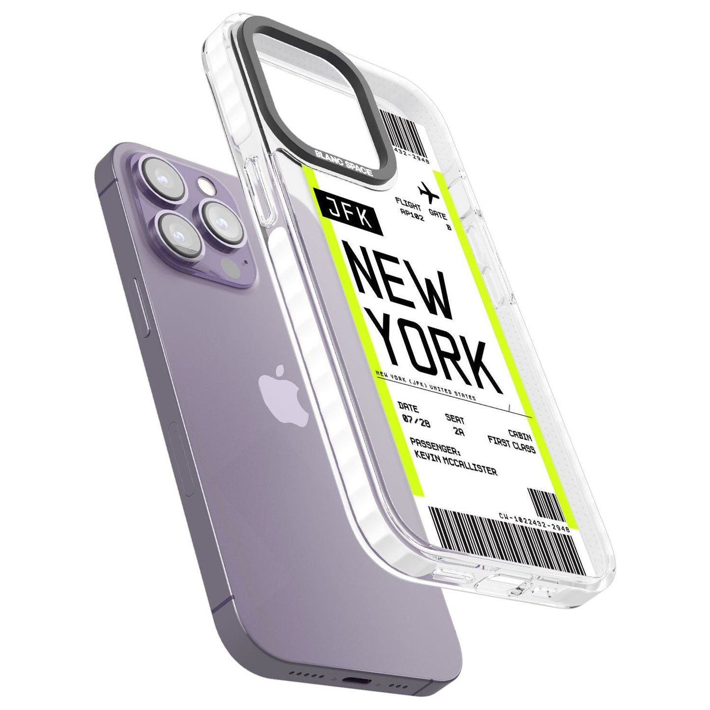 Personalised New York Boarding Pass