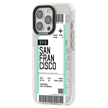 Personalised San Francisco Boarding Pass