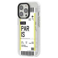 Personalised Paris Boarding Pass