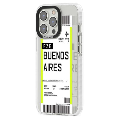 Personalised Buenos Aires Boarding Pass