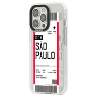 Personalisierte Bordkarte für São Paulo