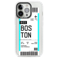 Personalised Boston Boarding Pass