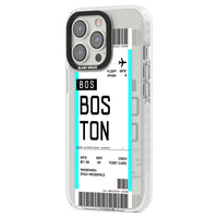 Personalised Boston Boarding Pass